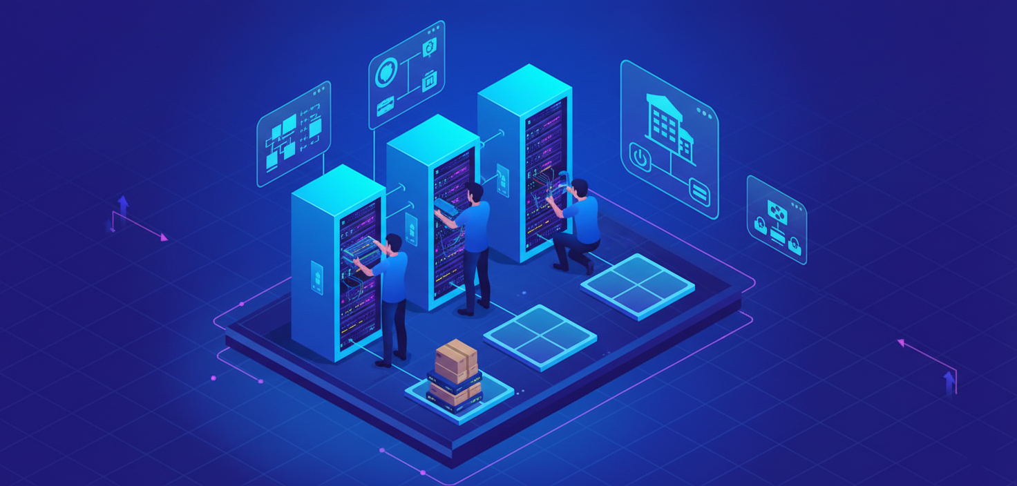 On-Site Hardware Deployment & Data Center Setup - VirovIT